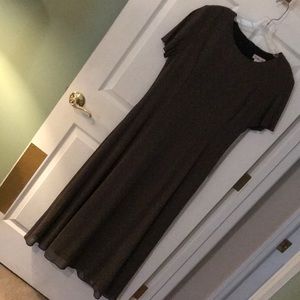 Classic Talbots maxi dress w/micro floral print